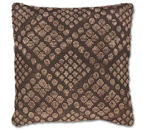 Dotty Brown Cushion Cover